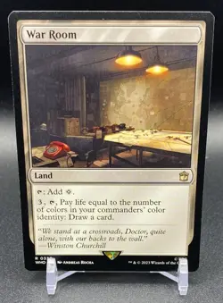 Magic The Gathering War Room Land Universes Beyond Doctor Who Card 0330 - Image 1