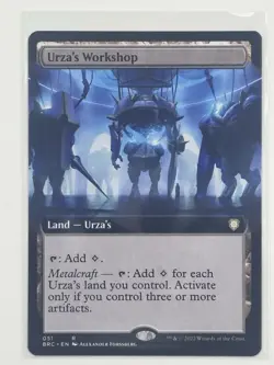 Urza's Workshop (Extended Art) Commander: the Brothers' War Regular - Image 1