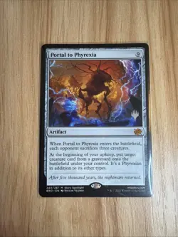 Portal To Phyrexia Brothers War Promo Regular MTG Mythic NM - Image 1
