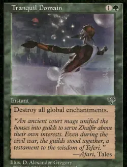 Tranquil Domain Common Mirage Magic: The Gathering Near Mint - Image 1