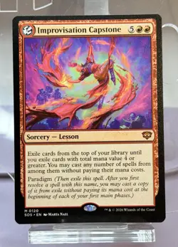 MTG Foil Improvisation Capstone Secrets of Strixhaven NM - Image 1