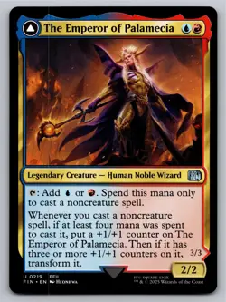 The Emperor of Palamecia 219 Uncommon FINAL FANTASY Magic: The Gathering NM - Image 1