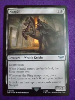 Nazgul (0335) Uncommon LTR Normal English Magic The Gathering MTG NM - Image 1