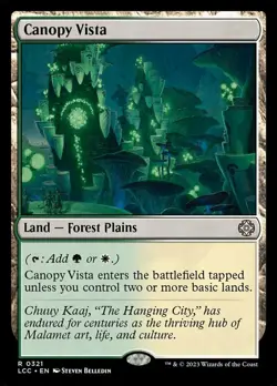 4x Canopy Vista MTG - Commander: The Lost Caverns of Ixalan - NM-Mint - Image 1