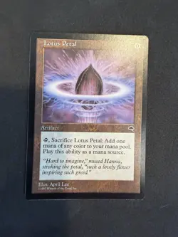 Magic The Gathering - Lotus Petal - Tempest - Image 3