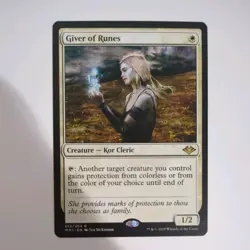 MTG Giver of Runes – Modern Horizons Card # 13 - Image 1