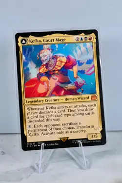 MTG - FIN - 0231 Kefka, Court Mage Final Fantasy Regular - Image 1