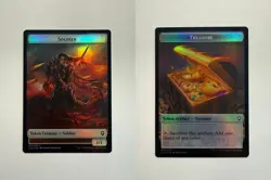 Treasure/Soldier Double-Sided Token 17/5 MTG Battle for Baldur's Gate Foil - Image 3