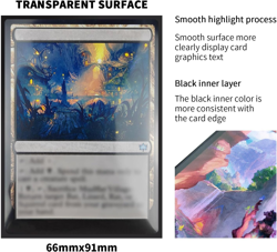 Card Sleeves for MTG - 100 Pack Day and Night Art, Sun Vs Moon Tree Fantasy Land 313044564576 - Image 3