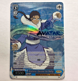 Weiss Schwarz Avatar The Last Airbender Katara: Desire to Help SP Foil #078 - Image 1