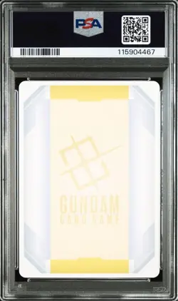 PSA 10 Gundam Card Game BANDAI Ver Beta EX Base Box EXBP-001 Promo Limited 2024 - Image 3