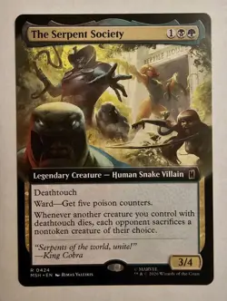 The Serpent Society (Extended Art) Marvel Super Heroes Regular - Image 1