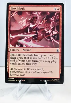 MTG - MSH - 0133 - FOIL Hex Magic Marvel Super Heroes - Image 2