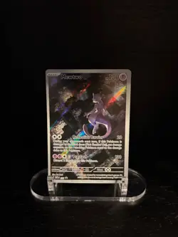 MEWTWO 2023 POKEMON SV BLACK STAR PROMO 151 UPC #052 NM - Image 1