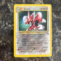 Pokemon Scizor Black Star Promo #33 LIGHTLY PLAYED - Image 1