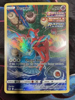 Deoxys GG12/GG70 Crown Zenith Galarian Gallery Holo Ultra Rare 120 HP ENG - Image 1