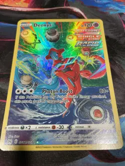 Deoxys GG12/GG70 Crown Zenith Galarian Gallery Holo Ultra Rare 120 HP ENG - Image 2