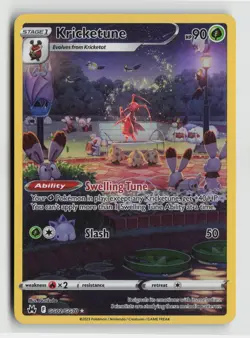 Pokemon - Kricketune - GG02/GG70 Crown Zenith: Galarian Gallery - NM - Image 1