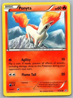 Ponyta 14/83 C Generations MP Pokemon - Image 1