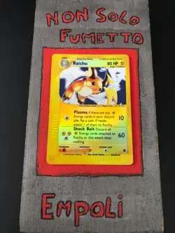 POKEMON Raichu 25/165 Expedition Reverse - INGLESE - Image 1