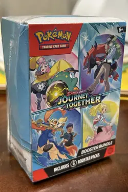 Pokemon Scarlet & Violet Journey Together Sealed Booster Bundle Box 6 Packs - Image 1