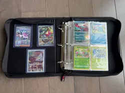 Pokemon Card Lot With Binder - Image 1