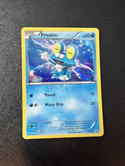 Pokemon TCG Froakie XY XY03 Holo Promo Card - Image 1