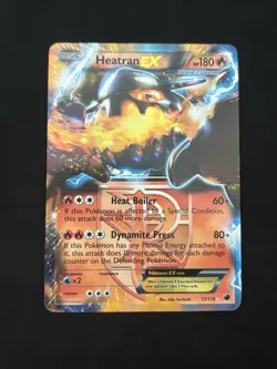 Heatran EX (Team Plasma) 13/116 Plasma Freeze Holo Pokemon TCG - MP - Image 1