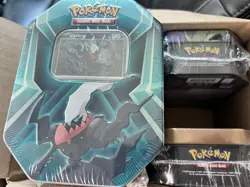 Pokemon Triple Whammy Tin Pokemon TCG 6 Sealed Tins - Image 2