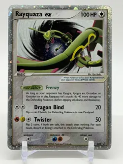 Pokemon TCG Rayquaza ex 039 Nintendo Promo EX Holo HP - Image 1