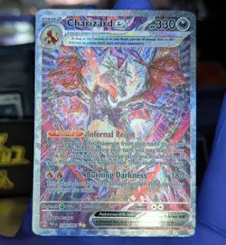 👀🔥 Pokemon TCG | Charizard EX 234/091 | SV: Paldean Fates PAF SIR NM- | 330 HP - Image 1
