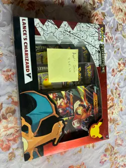 Pokemon TCG Celebrations Collection Lance's Charizard V Box 820650101625 - Image 1