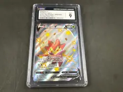 ELDEGOSS V SWSH084 POKEMON SHINING FATES TINS BLACK STAR PROMO HOLO RARE CGC 9 - Image 1