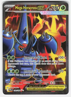 M Heracross ex - Phantasmal Flames Pokemon TCG (108/094) - Image 1