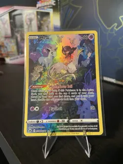 Mew GG10/GG70 Pokemon Crown Zenith Galarian Gallery Near Mint NM - Image 1