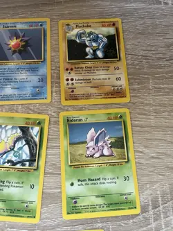 Lot Of 20 Base Set Pokemon Cards Vintage WOTC Non-Holo Commons/Bulk - Image 5