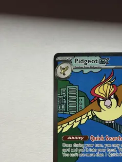 Pidgeot ex 225/197 SV03 Obsidian Flames Near Mint - Image 4