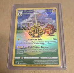 Pokemon TCG Crown Zenith Galarian Gallery Electivire GG08/GG70 UR Holo - Image 1