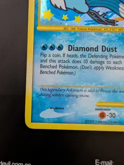 Articuno 148/147 Secret Rare Supreme Victors Pokemon Holo Lightly Played - Image 4