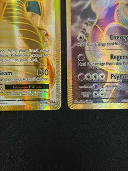 POKEMON - EVOLUTIONS (2) CARD LOT - MEWTWO EX / DRAGONITE EX - Image 4