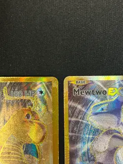 POKEMON - EVOLUTIONS (2) CARD LOT - MEWTWO EX / DRAGONITE EX - Image 5