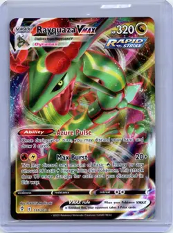 Rayquaza VMAX 111/203 Holo VMAX Rare Evolving Skies Pokemon Holo Near Mint - Image 1