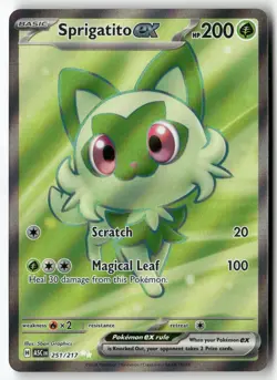 Sprigatito ex [ASC - 251/217] Ultra Rare ME: Ascended Heroes EN NM - Image 1