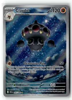 Claydol [CRI - 092/086] Illustration Rare ME04: Chaos Rising EN NM - Image 1