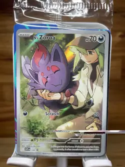 N's Zorua SVP 189 - Sealed - Pokemon Center Stamp Promo - Journey Together - Image 1