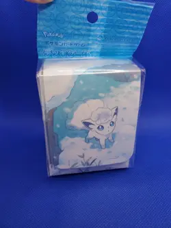 Alolan Vulpix Deck Box Card Game Storage Case Pokemon Center Japan Sealed New - Image 1