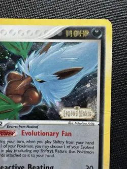Shiftry 12/92 Holo Rare EX Legend Maker STAMPED Vintage 2006 Pokemon Card DMG - Image 5