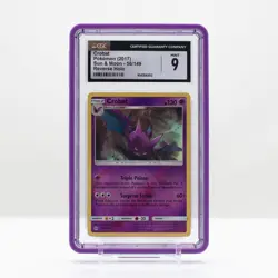 Pokemon Crobat Reverse Holo #56/149 Sun & Moon 2017 - CGC 9 Mint - Image 1