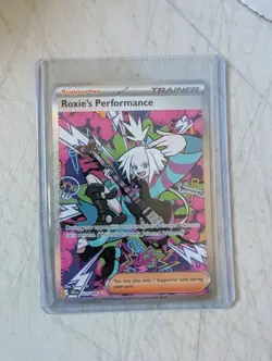 POKEMON TCG Chaos Rising Roxie's Performance 121 Special Illustration Rare - Image 1