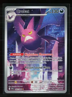Pokemon 2026 Mega Evolution – Chaos Rising Crobat #93/86 - Image 1